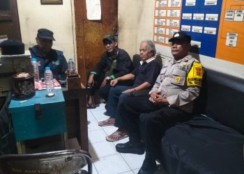 Bhabinkamtibmas Kelurahan Johar Baru Sambangi Warga Binaannya