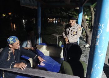 Patroli Malam Perintis Presisi, Dialogis, dan Sambang untuk Antisipasi Gangguan Kamtibmas