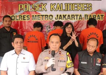 Polsek Kalideres Amankan Tiga Pelaku Pemerasan dengan Modus Kencan Fiktif di Aplikasi Mechat
