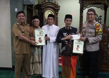 Subuh Berjamaah di Masjid Jami Al Ghofur, Kapolres Tangsel Tekankan Pentingnya Jaga Kerukunan di masyarakat