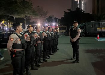 Jaga Kondusifitas, Polres Metro Jakarta Selatan Rutin Patroli Malam
