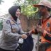 Peduli Dalam Berbagi Polwan Polres Metro Jakarta Timur