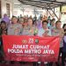 Kapolres Metro Jakarta Selatan Kombes Pol Ade Rahmad Idnal Gelar Jumat Curhat di Kebayoran Lama