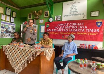 Jumat Curhat dengan Warga Cililitan, Polisi Bahas Pencegahan Tawuran