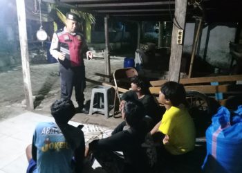 Polsek Kepulauan Seribu Utara Gelar Patroli Malam untuk Antisipasi Gangguan Kamtibmas