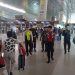Sampaikan Imbauan Kamtibmas Polisi Lakukan Patroli di Terminal 3 Bandara Soetta
