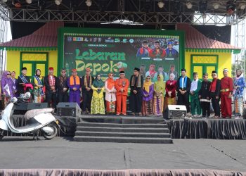 Kapolres Metro Depok Hadiri Penutupan Acara Lebaran Depok Tahun 2024