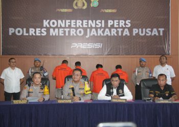 Polres Metro Jakarta Pusat Ungkap 3 Perkara Kriminal