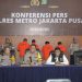 Polres Metro Jakarta Pusat Ungkap 3 Perkara Kriminal
