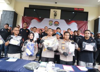 Satuan Reskrim Polres Metro Bekasi Berhasil Ungkap Lima Kasus Kriminal Di Kabupaten Bekasi