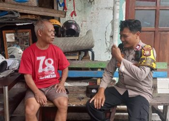 Aiptu Tafsipul Sambang Wilayah Untuk Menyampaikan Himbauan Kamtibmas Kepada Warga Binaannya