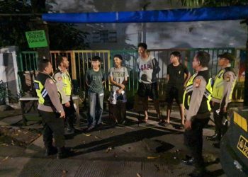 Polsek Cempaka Putih Gencarkan Patroli Cipta Kondisi Hingga Dini Hari