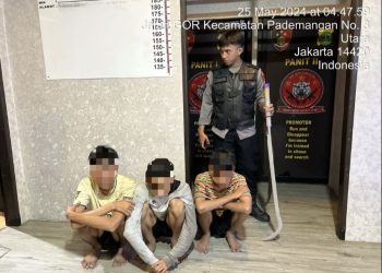 Gencarkan Patroli Hingga Dini Hari, Tim Patroli Presisi Polrestro Jakpus Berhasil Mengamankan 3 Remaja Saat Hendak Tawuran