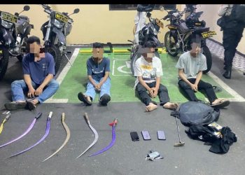 Bubarkan Tawuran, 4 Remaja Bawa Sajam Jenis Cerulit Diamankan TP3 Polrestro Jaktim