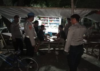 Patroli Malam Perintis Presisi di Pulau Untung Jawa, Cegah Gangguan Kamtibmas Pascapemilu 2024