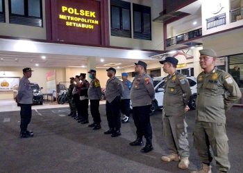 Polsek Metro Setiabudi Bersama 3 Pilar Gelar Cipta Kondisi untuk Harkamtibmas