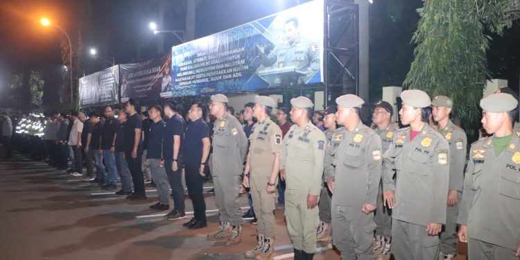 Menjelang Pilkada 2024 Wakapolda Metro Jaya Pimpin Apel Patroli Skala Besar