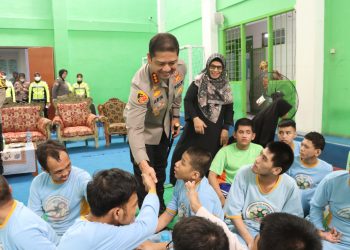 Bakti Kesehatan Polres Metro Depok Di SLB BCD Nusantara Dalam Rangka Hari Bhayangkara ke-78 Tahun