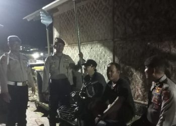 Patroli Malam Perintis Presisi Polsek Kepulauan Seribu Utara Antisipasi Gangguan Kamtibmas Pasca Pemilu 2024