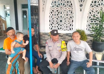 Patroli Dialogis dan Sambang Bhabinkamtibmas Johar Baru Berikan Himbauan Kepada Warga