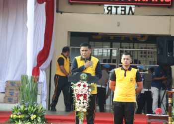 Sambut Hari Bhayangkara Ke-78, Polda Metro Jaya Gelar Olah Raga Bersama Forkopimda
