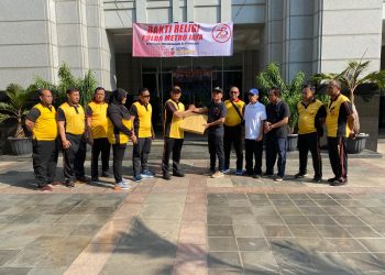 Polsek Koja Polres Metro Jakarta Utara Gelar Bakti Religi di Masjid Raya Jakarta Islamic Centre Sambut HUT Bhayangkara ke-78 Tahun 2024