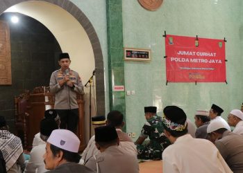 Kapolrestro Tangerang Kota Beri Pesan Kamtibmas Saat Jum’at Keliling, Jelang HUT Bhayangkara Ke-78
