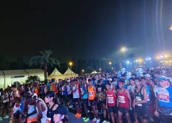 Jakarta International Marathon (JAKIM) 2024 Yang Berlangsung Minggu Pagi ini Dijaga Ketat Aparat Gabungan