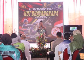 Semarak Jelang Hari Bhayangkara Ke-78 Polda Metro Jaya Gelar Lomba Menembak
