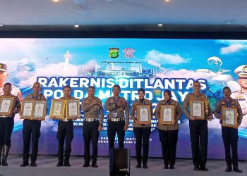 Satlantas Polresta Bandara Soetta Mendapat Penghargaan dari Direktorat Lalu Lintas Polda Metro Jaya