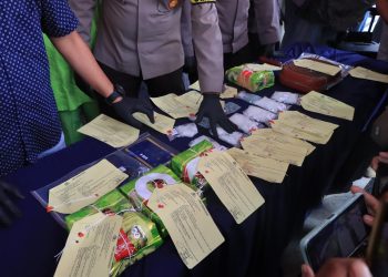 Polsek Bekasi Selatan Ungkap Peredaran Narkotika Jenis Sabu 4,7 Kg dan Ekstasi 300 Butir