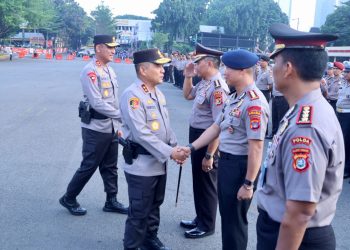 Polda Metro Jaya Gelar Upacara Kenaikan Pangkat, 1.274 Personel Naik Pangkat