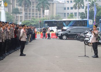 Polri Kerahkan 2.959 Personel Amankan Pesta Rakyat Dalam Rangka HUT Bhayangkara Ke-78 di Monas