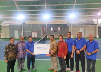 Kapolda Metro Jaya Resmikan Lapangan Tenis Bhayangkara Presisi