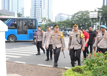 1.389 Personil Polri, Siap Amankan Unjuk Rasa di Patung Kuda, Kemenkominfo dan Kemendag