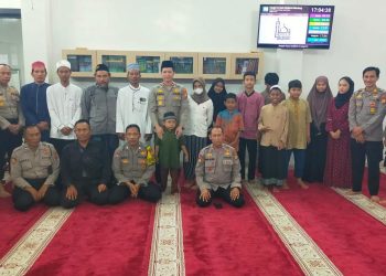 Polsek Cakung Gelar Santunan Anak yatim dan Doa Bersama