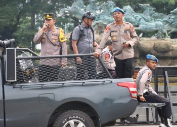 1.304 Personil Polri, Siap Amankan Unjuk Rasa di Patung Kuda Jakarta Pusat