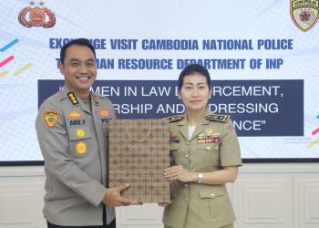 Studi Banding ke Indonesia, Kepolisian Kamboja Ingin Belajar tentang Pemberdayaan Polwan dan Pengarusutamaan Gender dari Polri