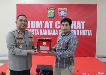 Jum’at Curhat, Kapolresta Bandara Soetta Dihujani Aspirasi Oleh Para Wartawan dari Media Elektronik, Cetak dan Online