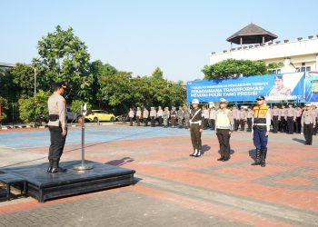 Wakapolres Metro Bekasi Pimpin Apel Gelar Pasukan Operasi “Patuh Jaya 2024”