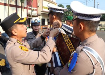 Apel Gelar Pasukan Operasi Patuh Jaya 2024 Polres Metro Depok