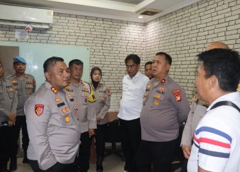Kapolres Kepulauan Seribu Lakukan Pengecekan Kantor Perwakilan Sat Reskrim dan Rutan di Kalibaru