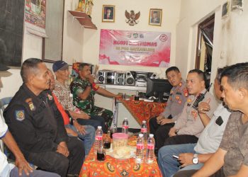 Polsek Kemayoran adakan Ngopi Kamtibmas Di Wilayah RW.02 Kelurahan Gunung Sahari Selatan Kemayoran Jakarta Pusat