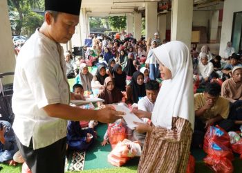 Berbagi Kebahagiaan, Keluarga Besar Rusun Promoter Polri Santuni Anak Yatim dan Dhuafa