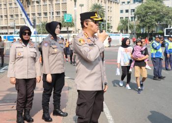 Polisi Kerahkan 1.231 Personel Amankan Aksi Unjuk Rasa di Patung Kuda Monas Jakarta Pusat