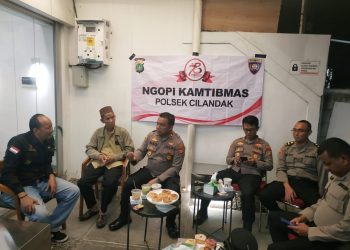 Ngopi Kamtibmas di Polsek Cilandak, Jakarta Selatan: Kolaborasi Antara Kepolisian dan Masyarakat untuk menjaga Keamanan Lingkungan