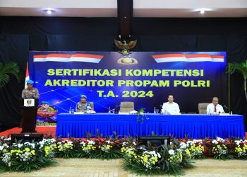 Tingkatkan Pelayanan Publik, DivPropam Polri Gelar Sertifikasi Kompetensi Bintara Akreditor