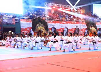 Kapolri Buka National Open Karate Championship di Pakansari Bogor