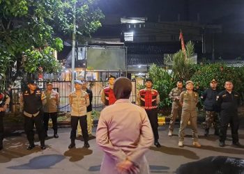 Wakapolsek Jagakarsa pimpin Patroli Oprasi Kejahatan Jalanan (OKJ) di Wilayah Jagakarsa