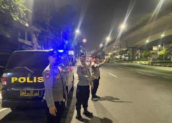 Patroli Strong Points Pemantauan dan Antisipasi Tawuran Unit Patroli Polsek Johar Baru
